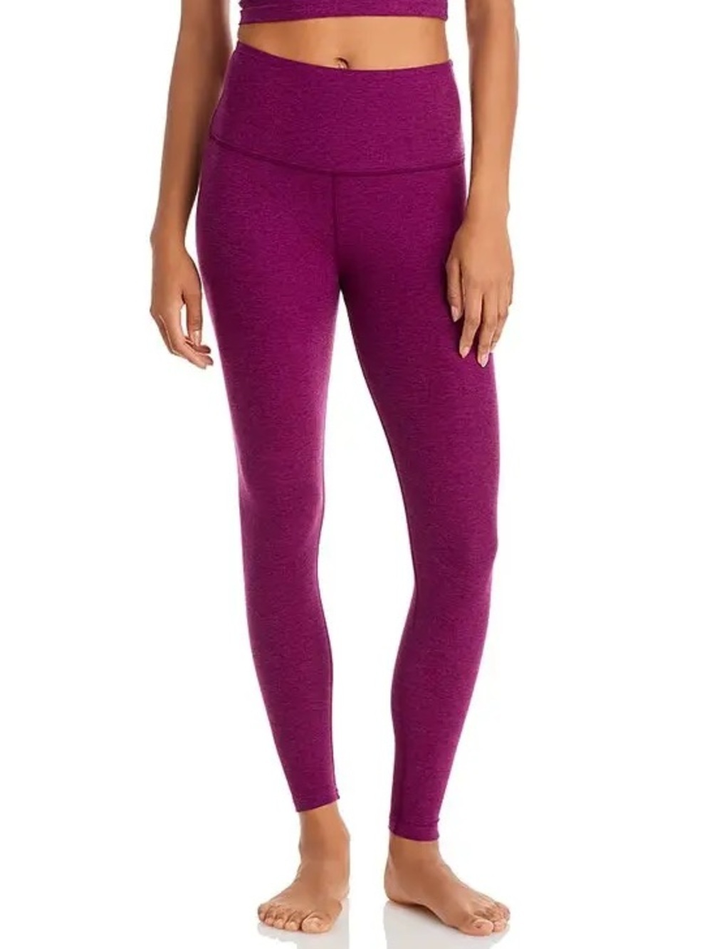 NWT Beyond Yoga Spacedye Caught In The Midi Legging Aubergine Beet Size M - Picture 5 of 13